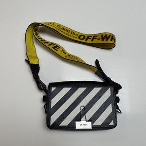 Off-White striped cross body
